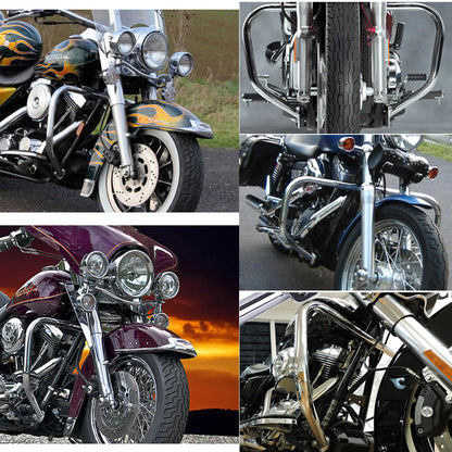 Highway Engine Guard Crash Bar For Harley Road King Electra Street Glide CVO Tri