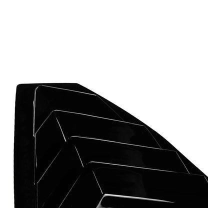 Rear Window Louver Cover Trim Glossy Black For Subaru WRX STI VB 2022-2025