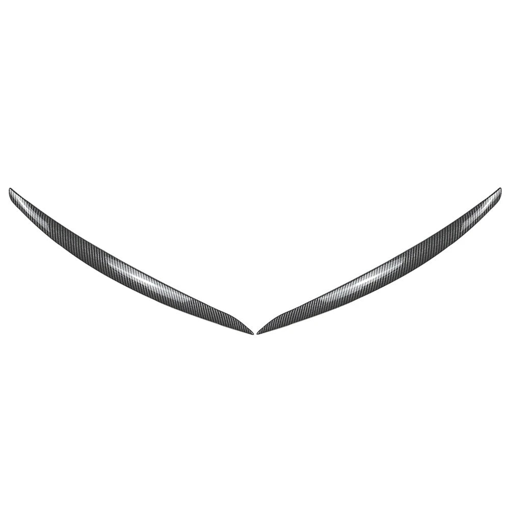 2x Headlight Eyebrow Cover Trim For BMW 3 Series E92 E93 2 Door Couple M3 05-13