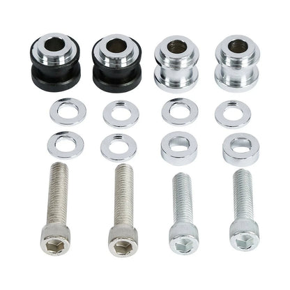 Docking Hardware Kit For Harley Softail FLFB FLFBS FXBR FXBRS 2018-2025 Chrome