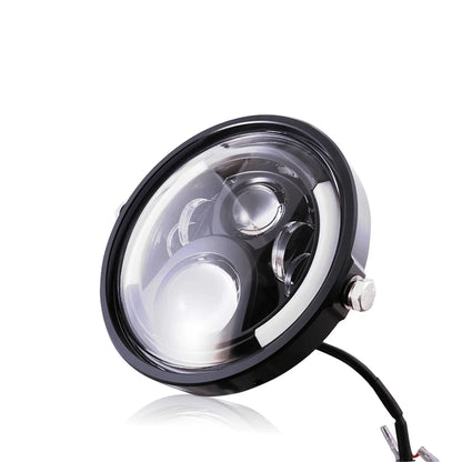 1Pcs Round 7" inch Motorcycle Headlight Mounting Bracket Ring Black Universal
