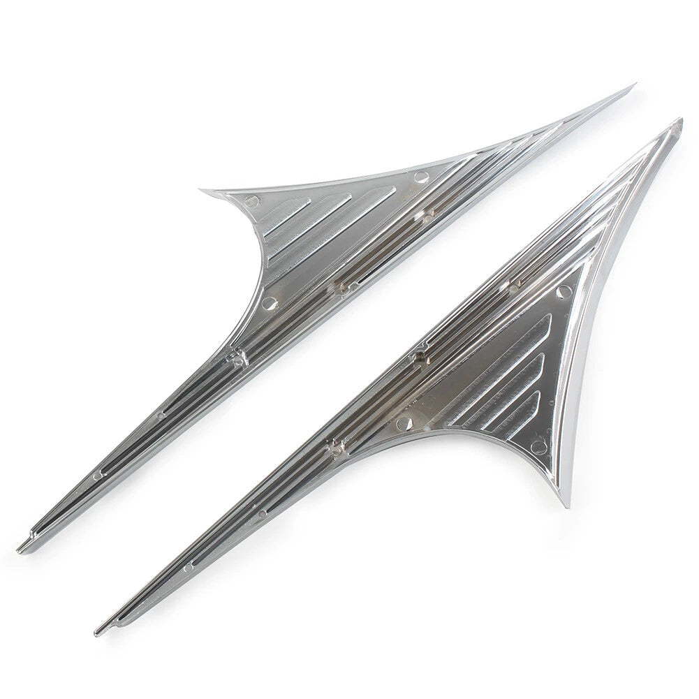 For Harley Tri Glide Ultra FLHTCUTG Trike FLHXXX Rear Trunk Side Accents Trim 2x