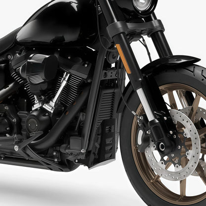 Front Chin Spoiler Fairing Plate Fit For Softail Street bob FXBB/FXBBS 2018-2025