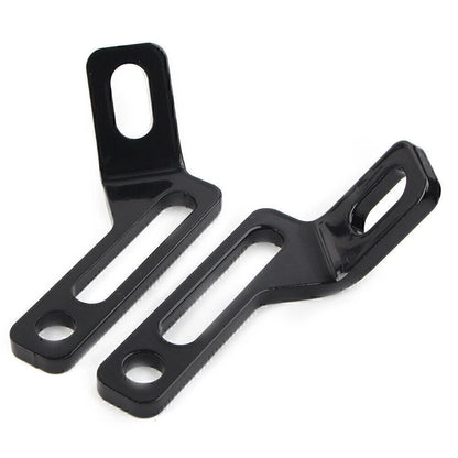 Rear Footrest Tie-Down Brackets For Harley Road King Electra Street Glide Black