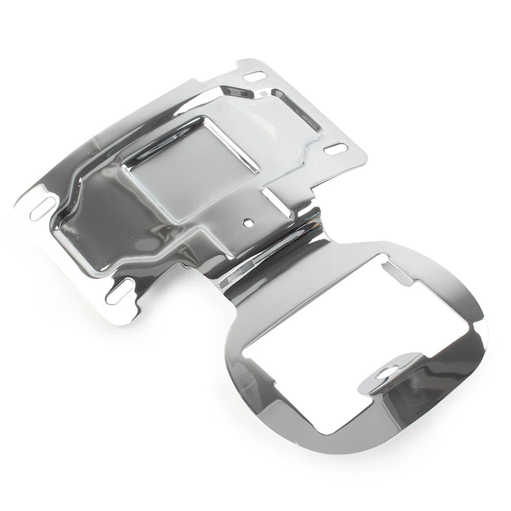 1X Plate Bracket Motorcycle License Plate Relocation Kit For Harley Touring