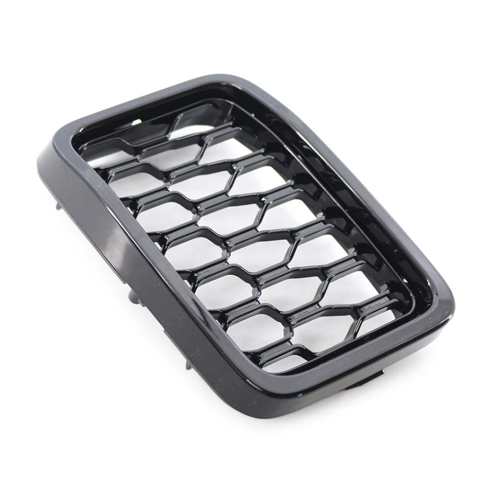 Front Grille Honeycomb Mesh Insert Cover Chrome For Jeep Grand Cherokee 17-21 US