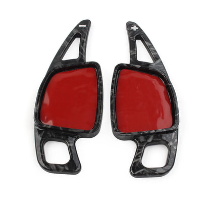 1 Pair ABS Steering Wheel Paddle Shifter Extension Fit Audi A3 A4 S4 A5 S5 A6 A7