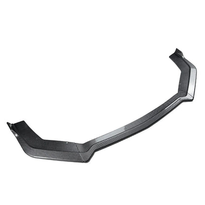Front Bumper Lip Spoiler Splitter Fit For Ford Mustang 2018-2023 Carbon Look