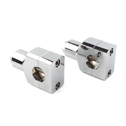 1" Handlebar Handle Bar Adapter Risers Clamp Mounts For Harley for Kawasaki Pair