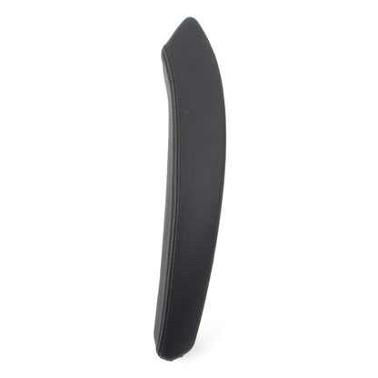 Car Door Trim Pull Handle Right Side Real Leather Fit for BMW X5 X6 E70 Black