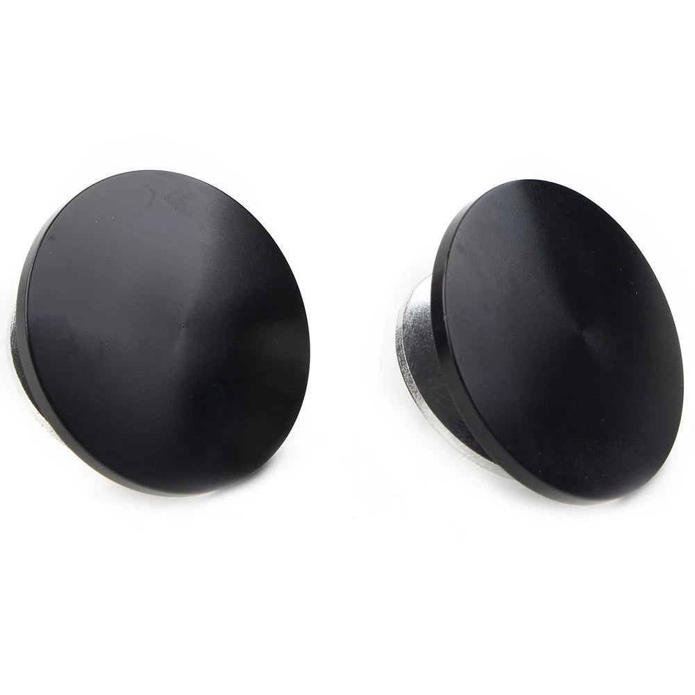 1 Pair Aluminum Inner Fairing Mirror Plugs For Harley Street Glide Trike FLHXXX