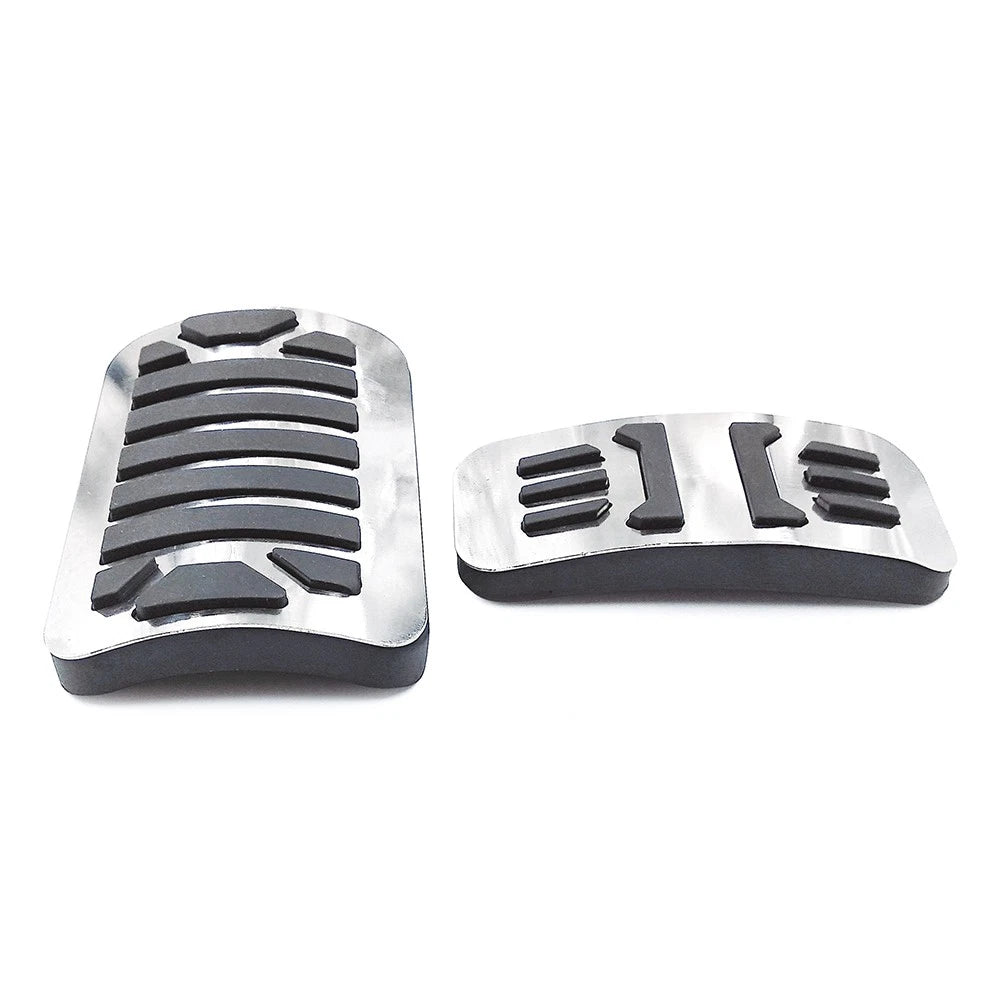 Stainless Steel Car Brake Gas Pedals Protection Cover Fit Jaguar XE XF XJ XJL