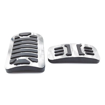Stainless Steel Car Brake Gas Pedals Protection Cover Fit Jaguar XE XF XJ XJL