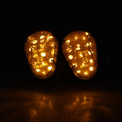 Turn Signal Light Amber LED Lamp Smoke Lens For Kawasaki Ninja ZX6R ZX7R ZX9R US