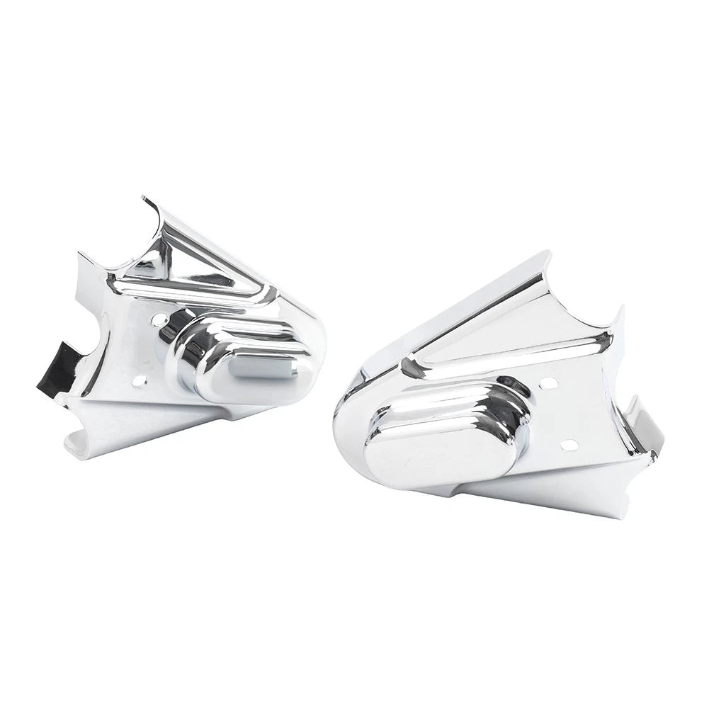 Chrome Rear Phantom Swingarm Axle Covers Kit For Harley Softail Bad Boy Heritage