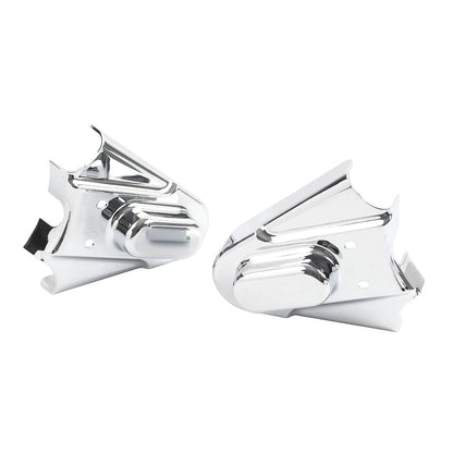 Chrome Rear Phantom Swingarm Axle Covers Kit For Harley Softail Bad Boy Heritage