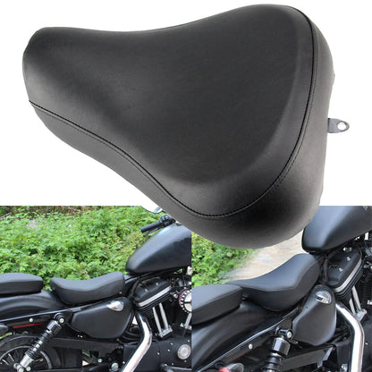 Front Driver Rider Solo Seat For Harley Sportster XL 1200 883 72 48 Custom 83-03