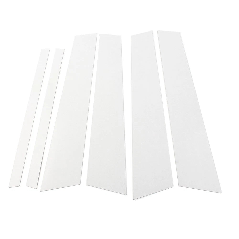 6 Pcs Door Window Trim Pillar Posts Decoration Cover For BMW X1 E84 2011-2015