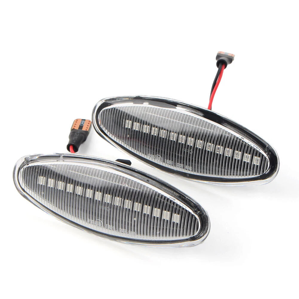2x Turn Signal Side Marker Lights Fit Jaguar S-Type 1999-2007 & XK8/XKR 1996-05