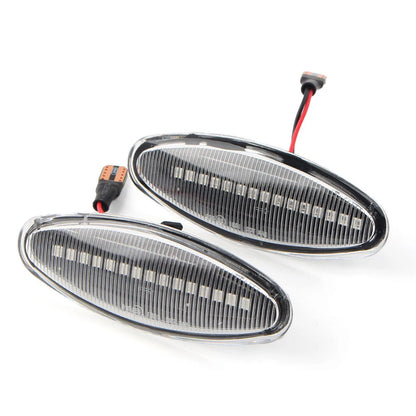 2x Turn Signal Side Marker Lights Fit Jaguar S-Type 1999-2007 & XK8/XKR 1996-05