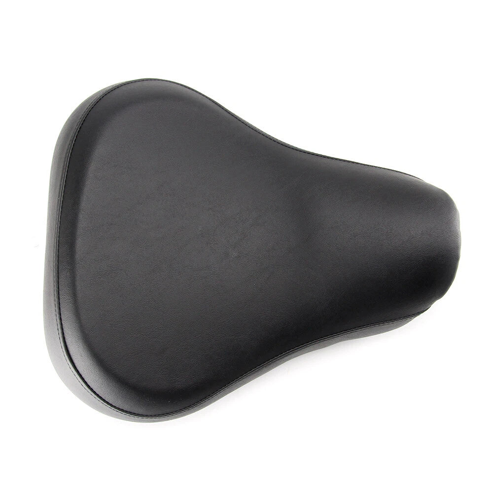 Front Driver Solo Seat Leather For Harley Sportster XL1200 883 72 48 1983-2003