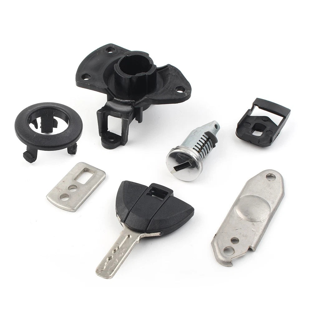 Rear Passenger Seat Pad Pillion Cushion Lock Key Fit SBMW S1000 RR 2010-17 Black