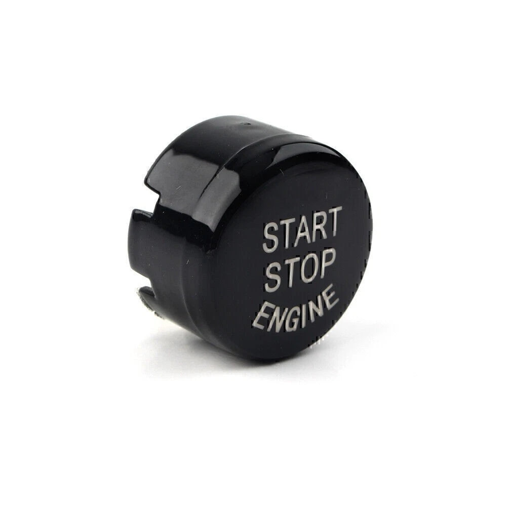 W/ Auto Start/Stop Engine Switch Button Center for All BMW F Classis CAR Black