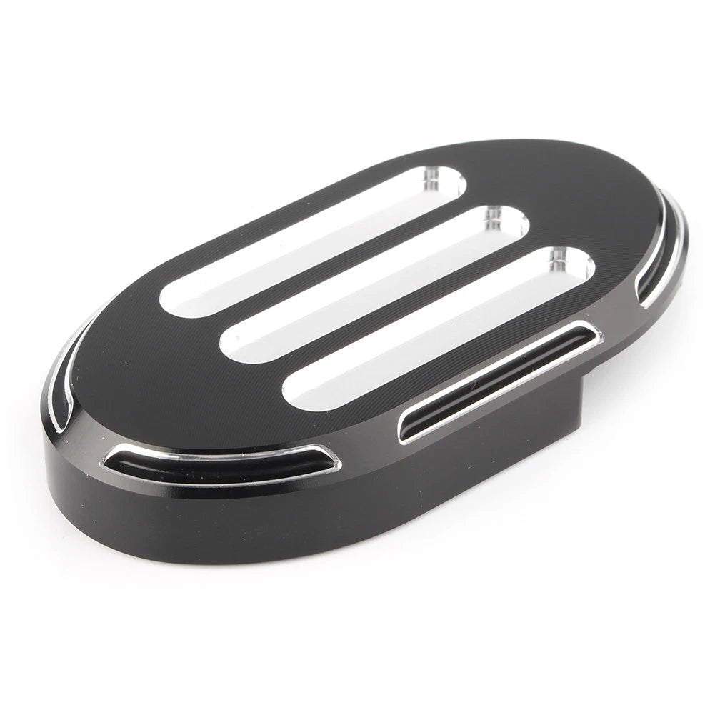 Black Aluminum Brake Pedal Pad Cover Footreats For Harley Sportster 883XL 1200XL