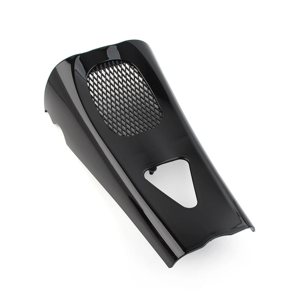Stretched Chin Spoiler Scoop For M8 Harley Touring Road  2017+ Glossy Black USA