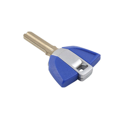 Uncut Blade Blank Ignition Key Blue For BMW S1000RR S1000R R1200RT R1200GS F800G