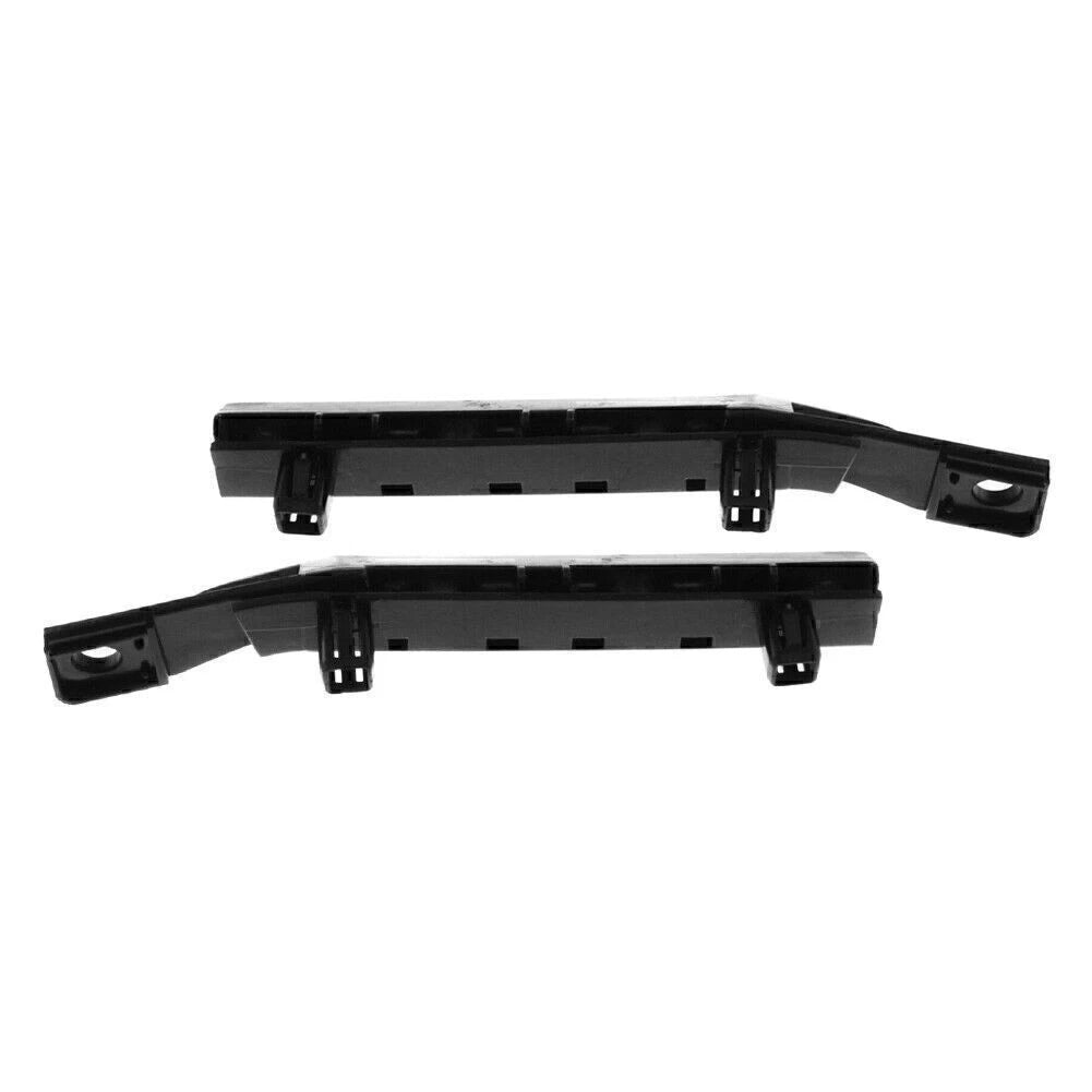 2PCS Bumper Bracket Front Left & Right Side Set Fit Nissan Versa 2007-2012 Black