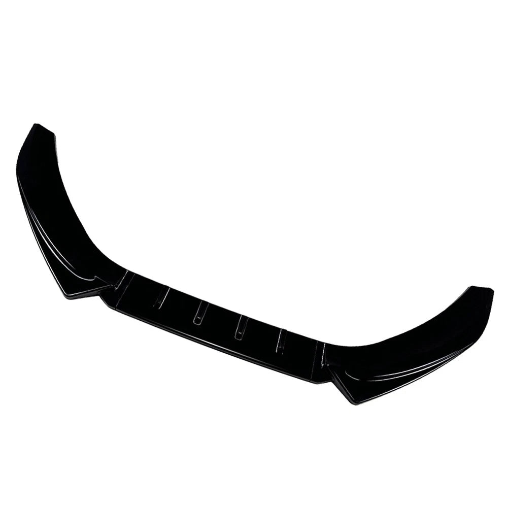 Glossy Black Front Bumper Lip Splitter For Audi A4 S4 B8.5 2013-2016