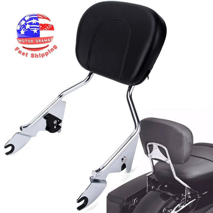 Detachable Passenger Backrest Sissy Bar For Harley Touring Road Glide 09-2023 19