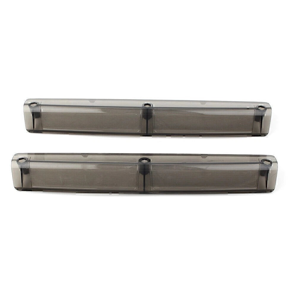 2pcs Side Light Lens Covers for Harley Touring FLHTC Tour Pack Pak Trunk Tan US