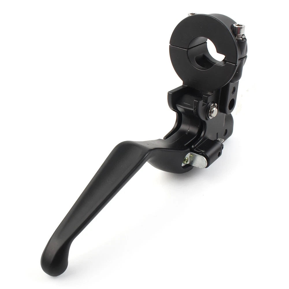 US Clutch Lever W/ Mount Bracket For Harley Dyna Electra Glide Softail Sportster
