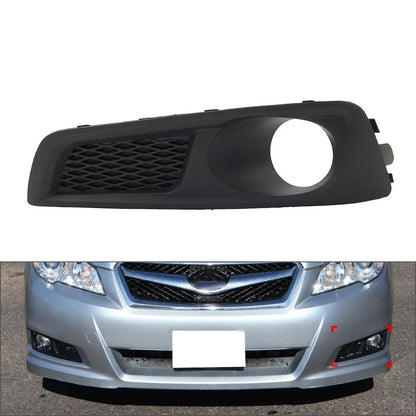 1pc Left Front Bumper Fog Light Bezel Cover Black For Subaru Legacy 2010-2012
