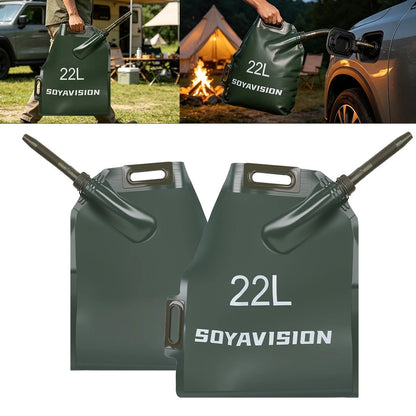 22L Soft Oil Bag Bladder Outdoor Supplies Liquid Storage Fuel Container Car Moto