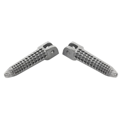 Front Driver Foot Pegs FootrestsPedals For Kawasaki Ninja 400 18-24 Z400 19-24