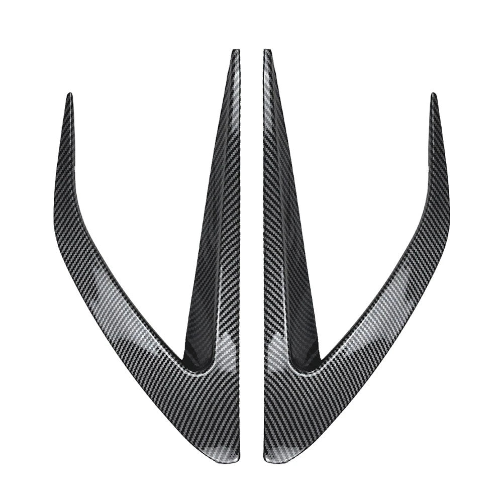 Front Bumper Side Air Vent Trims For Mazda MX-5 ND Miata 2016-2025 Carbon Fiber