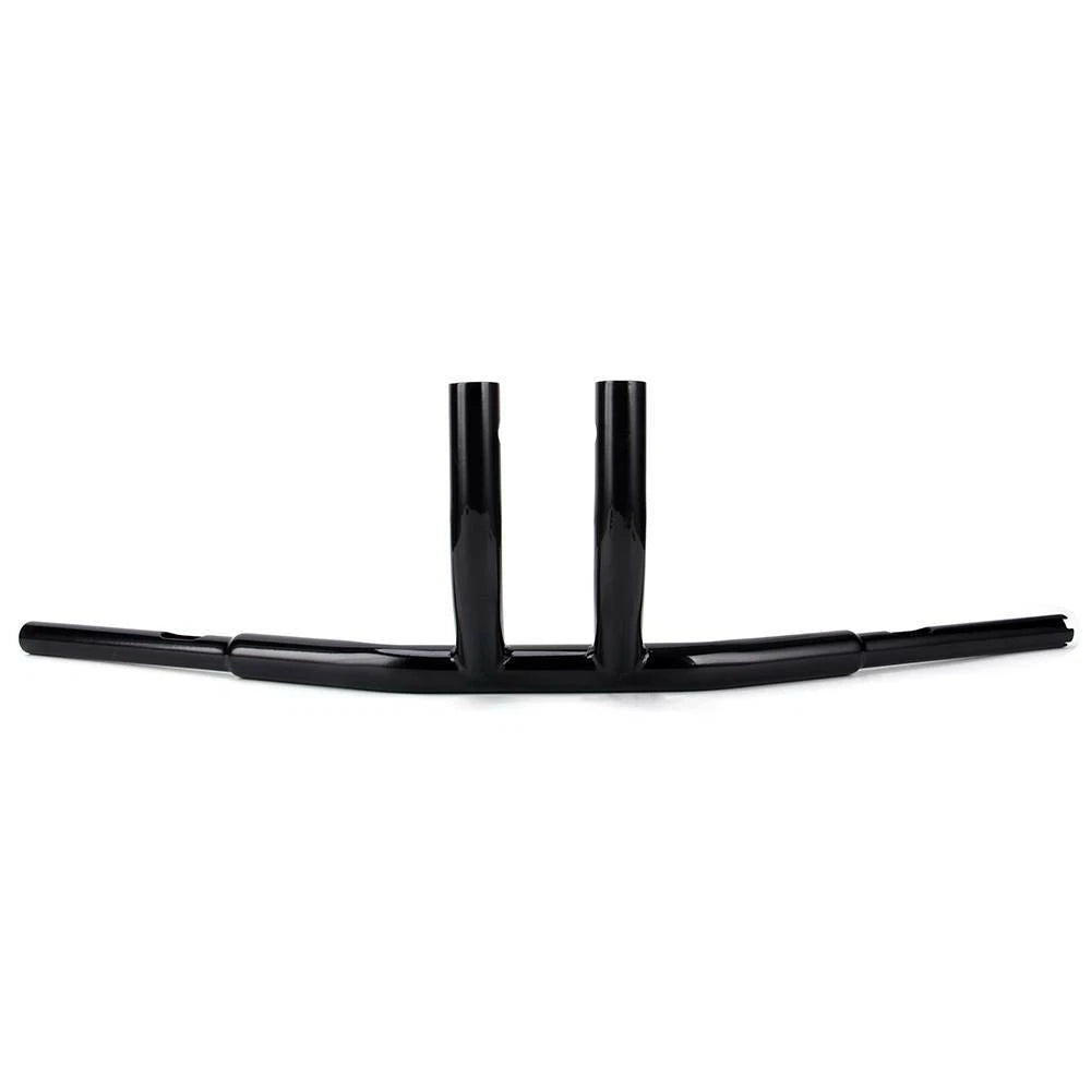 1-1/4" BLACK 8" RISE T-BARS HANDLEBARS DRAG BARS DRAG BAR FOR HARLEY MOTORCYCLE