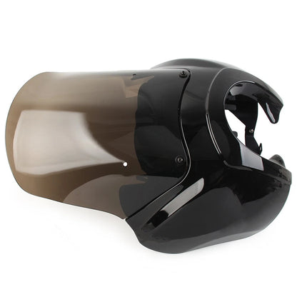 Front Headlight Fairing Cover W/ 15'' Windshield FitHarley Dyna FXDXT T-Sport