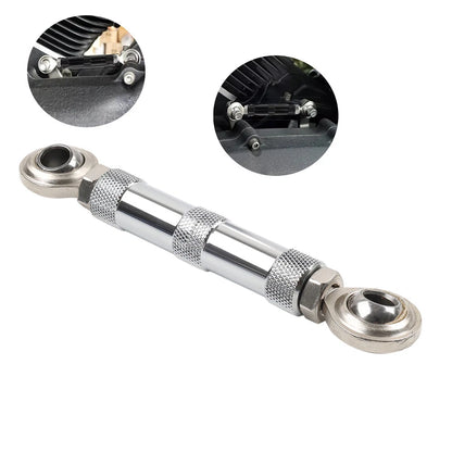 Mid-Control Shift Linkage Rod CNC Chrome Fit Harley Dyna FXD 1984-2017 Fat Bob