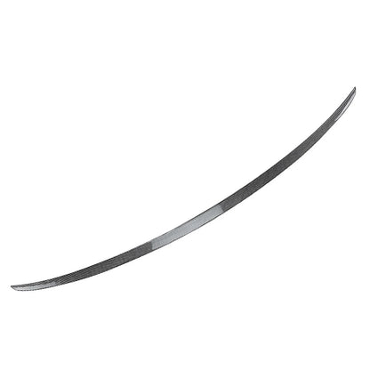 Carbon Look US Rear Trunk Lip Spoiler Wing For Audi A3 S3 RS3 4-Door Sedan 14-20