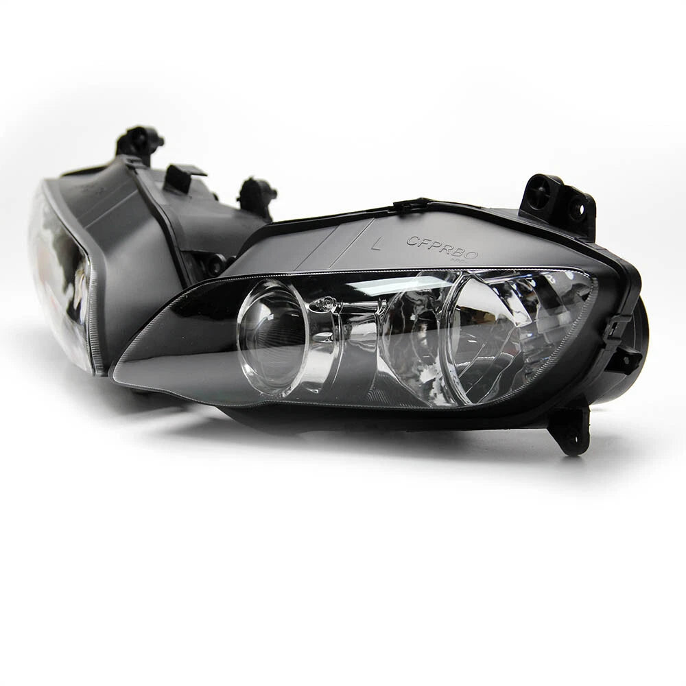 Front Left & Right Headlight Headlamp Assembly For Yamaha YZF R1 2004 2005 2006