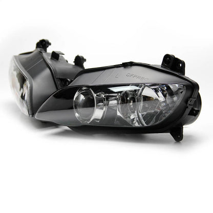 Front Left & Right Headlight Headlamp Assembly For Yamaha YZF R1 2004 2005 2006