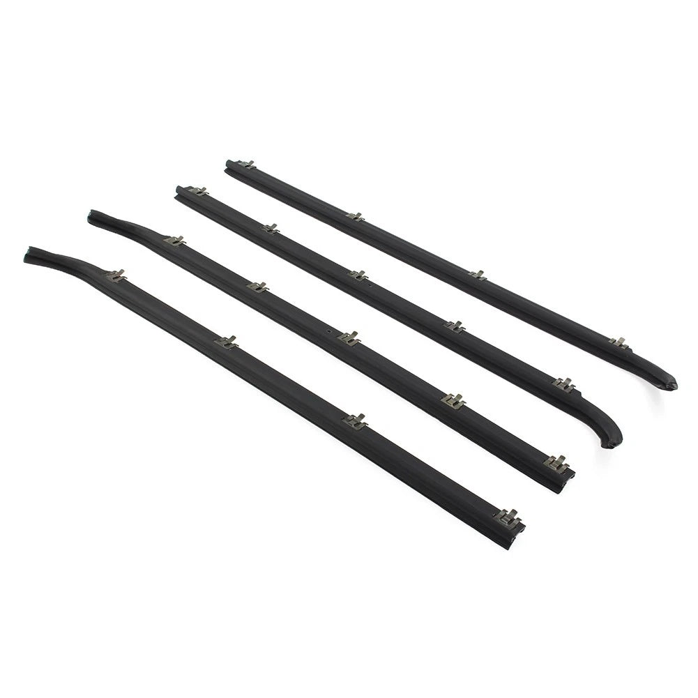 Outer Window Sweep Trim Seals Car Weatherstrip For Ford Bronco F150 F250 F350