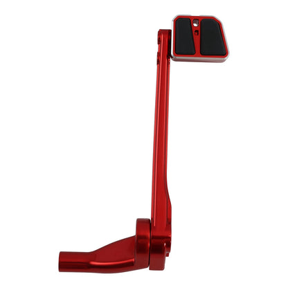 Red Brake Arm Lever Peg Pedal For Harley Softail Low Rider ST FXLRST 2022-2025