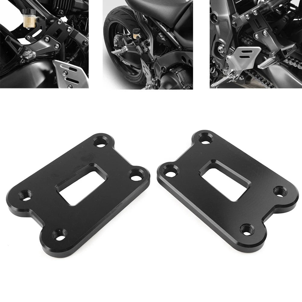 For Yamaha MT09 2021 Rear Pedal Lowering Kit EVO Passenger Footrests Support Kit