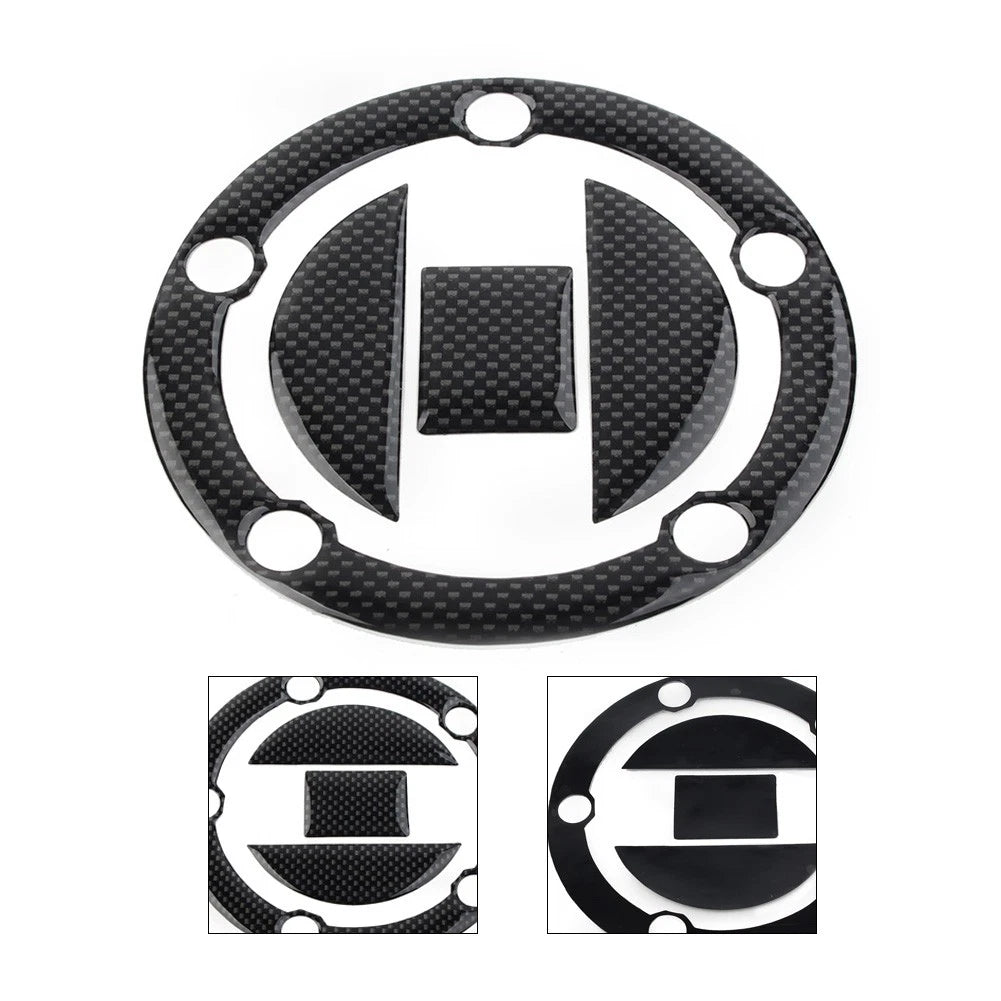 ABS Gas Tank Fuel Cap Cover Guard Pad For Suzuki GSX GSXR-600/750/1000 04-17