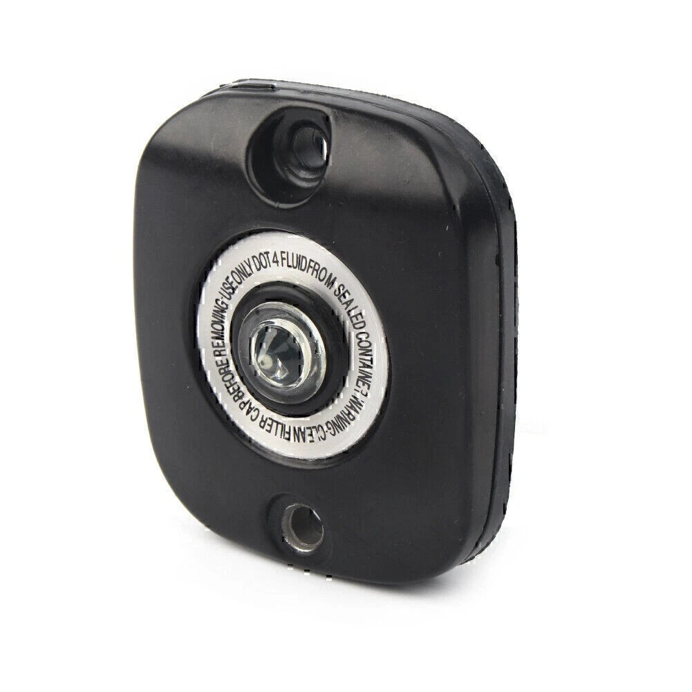 Black Front Brake Master Cylinder Cover For Harley Big Twin 96-up VRSC Sportster